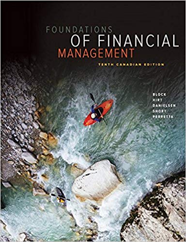 foundations of financial management 10th canadian edition stanley block, geoffrey hirt, bartley danielsen,