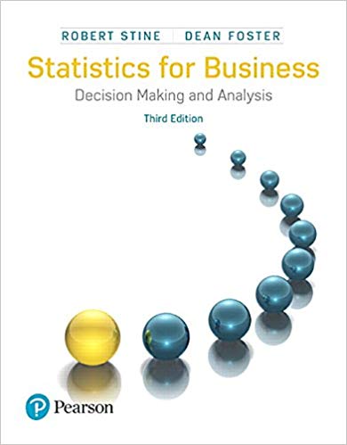 Statistics for Business Decision Making and Analysis