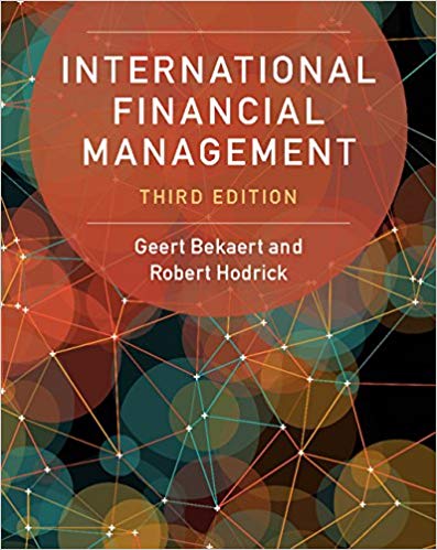 international financial management 3rd edition geert bekaert, robert hodrick 1107111820, 110711182x,