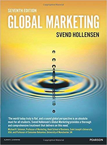 global marketing 7th edition svend hollensen 1292100117, 1292100111, 9781292100142 , 978-1292100111