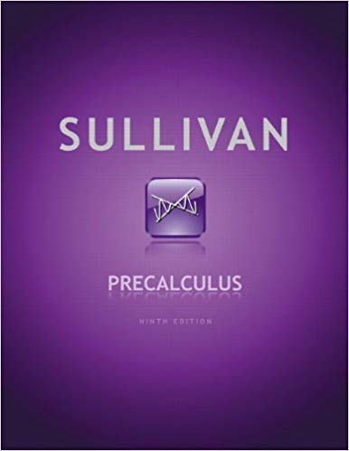 precalculus 9th edition michael sullivan 321716835, 321716833, 978-0321716835