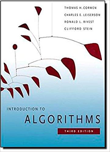 introduction to algorithms 3rd edition thomas h. cormen, charles e. leiserson, ronald l. rivest 978-0262033848