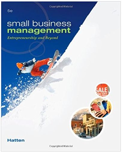 small business management entrepreneurship and beyond 5th edition timothy s. hatten 538453141, 978-0538453141