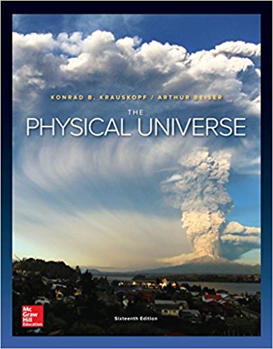 the physical universe 16th edition konrad b krauskopf, arthur beiser 77862619, 978-0077862619