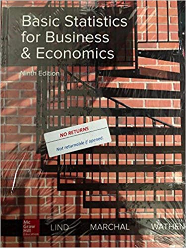 basic statistics for business and economics 9th edition douglas a. lind, william g marchal, samuel a. wathen