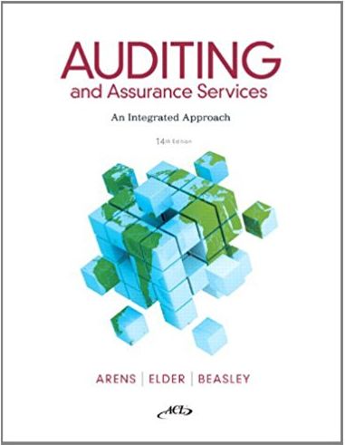 auditing and assurance services an integrated approach 14th edition alvin a. arens, randal j. elder, mark s.