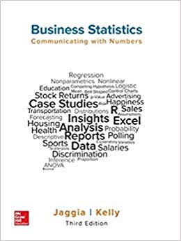 business statistics communicating with numbers 3rd edition sanjiv jaggia 1259957616, 978-1259957611