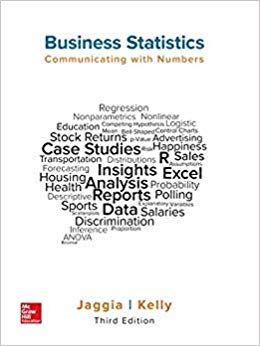 Business Statistics Communicating with Numbers