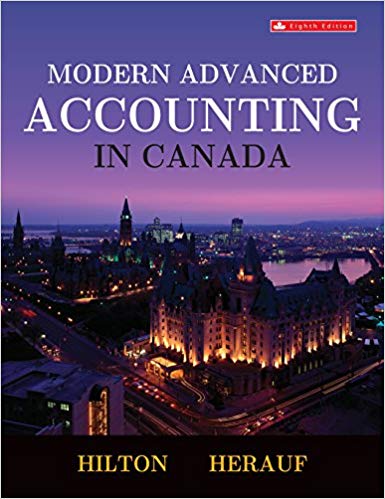 modern advanced accounting in canada 8th edition hilton murray, herauf darrell 1259087557, 1057317623,
