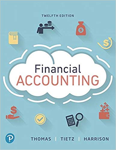 financial accounting 12th edition c. william thomas, wendy m. tietz, walter t. harrison jr. 134725980,