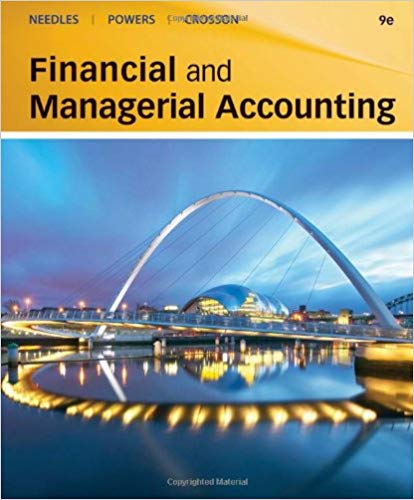 financial and managerial accounting 9th edition belverd e. needles, marian powers, susan v. crosson