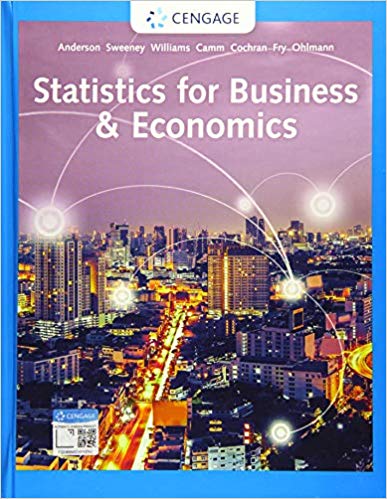statistics for business & economics 14th edition david r. anderson, dennis j. sweeney, thomas a. williams,