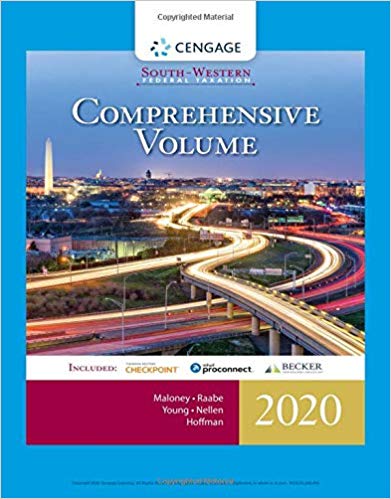 south-western federal taxation 2020 comprehensive 43rd edition david m. maloney, william a. raabe, james c.