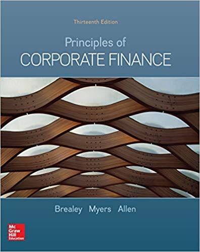 principles of corporate finance 13th edition richard brealey, stewart myers, franklin allen 1260013901,