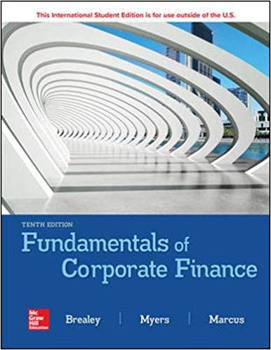 fundamentals of corporate finance 10th edition richard brealey, stewart myers, alan marcus 1260566099,