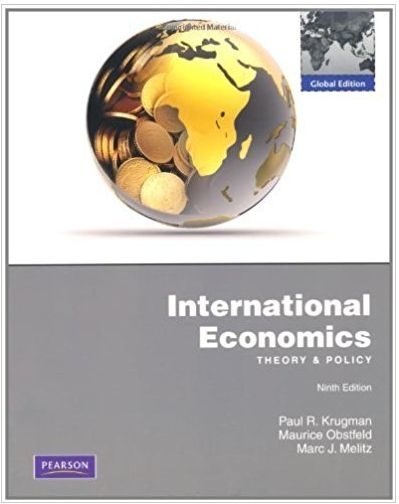 international economics theory and policy 9th edition paul r. krugman, maurice obstfeld, marc j. melitz