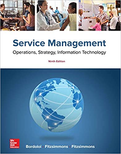 service management operations, strategy, information technology 9th edition sanjeev bordoloi, james