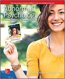 abnormal psychology clinical perspectives on psychological disorders 9th edition susan krauss whitbourne