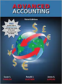 advanced accounting 3rd edition susan s. hamlen 1618531514, 978-1618531513