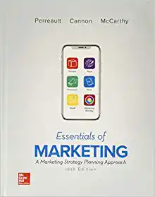 essentials of marketing 16th edition william perreault, joseph cannon, e. jerome mccarthy 126040532x,
