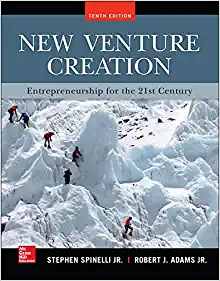 new venture creation: entrepreneurship for the 21st century 10th edition stephen spinelli, rob adams