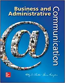 business and administrative communication 11th edition kitty locker, donna kienzler 0073403253, 978-0073403250