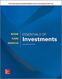 essentials of investments 11th edition zvi bodie, alex kane, alan marcus 1260288390, 978-1260288391