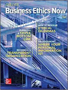 business ethics now 5th edition andrew ghillyer 1259535436, 978-1259535437