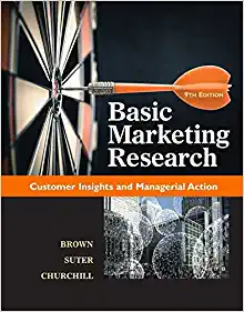 basic marketing research customer insights and managerial action 9th edition tom j. brown, tracy a. suter,