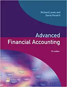 advanced financial accounting 7th edition richard lewis, david pendrill 0273658492, 978-0273658498
