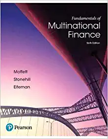 fundamentals of multinational finance 6th edition michael moffett, arthur stonehill, david eiteman