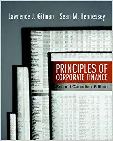 principles of corporate finance 2nd canadian edition lawrence j. gitman, sean m. hennessey 0321452933,