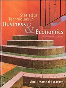 statistical techniques in business and economics 13th edition douglas a. lind, william g. marchal, samuel