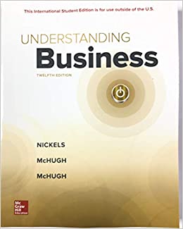 understanding business 12th edition william nickels, james mchugh, susan mchugh 126009233x, 978-1260092332