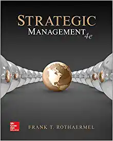 strategic management 4th edition frank rothaermel 1260092372, 978-1260092370