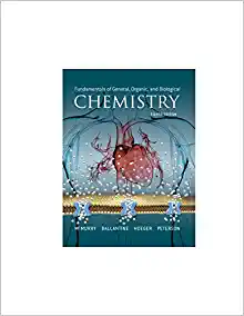 fundamentals of general organic and biological chemistry 8th edition john mcmurry, david ballantine, carl