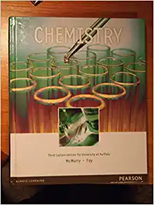 chemistry 3rd edition john e. mcmurry, robert c. fay, jordan fantini 1256082686, 978-1256082682