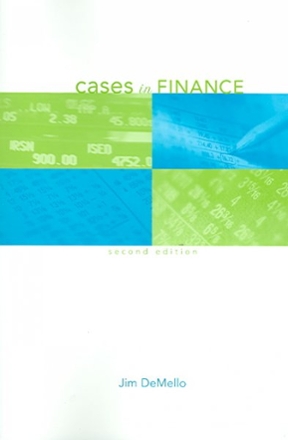 cases in finance 2nd edition jim demello 0072983221, 9780072983227