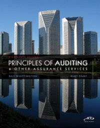 principles of auditing and other assurance services 18th edition ray whittington, kurt pany 0077486277,