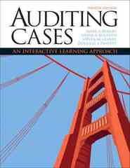 auditing cases an interactive learning approach 4th edition steven m glover, douglas f prawitt 0132423502,