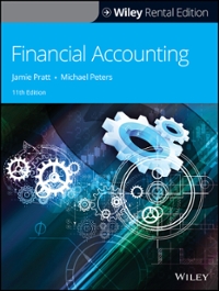 financial accounting 11th edition jamie pratt, michael f peters 1119745322, 978-1119745327