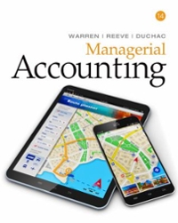 managerial accounting 14th edition carl warren 1337516147, 978-1337270595