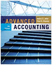 advanced accounting 5th edition debra c jeter, paul k chaney 1118022297, 978-1118022290