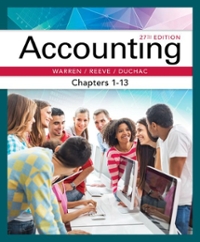 accounting chapters 1-13 27th edition carl warren 1337272108, 978-1337272100