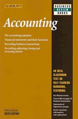 accounting 6th edition peter j eisen 143800138x, 978-1438001388