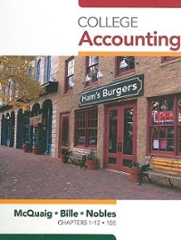 college accounting chapters 1-12 10th edition douglas mcquaig 1439038783, 978-1439038789