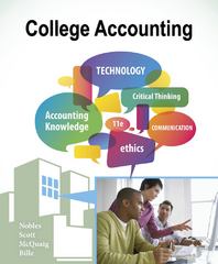 college accounting chapters 1-24 11th edition tracie l nobles, cathy scott 1111528306, 978-1111528300