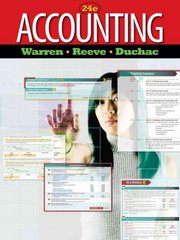 accounting 24th edition carl s warren, james m reeve, jonathan duchac 0538475005, 9780538475006