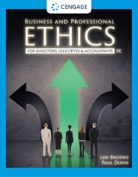 business and professional ethics 9th edition leonard j brooks, paul dunn 0357441885, 9780357441886
