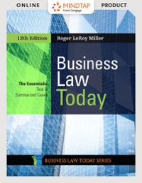 business law today the essentials 12th edition roger leroy miller 035703791x, 9780357037911